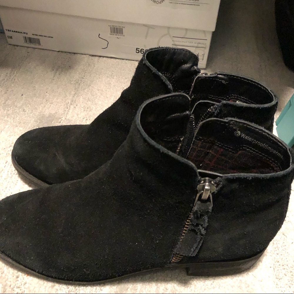 Blondo Black Booties